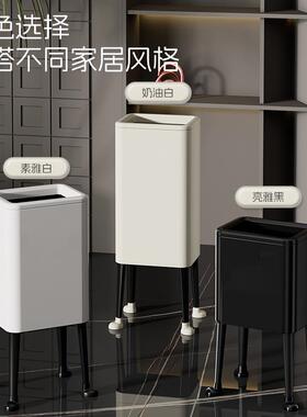 YFN弯腰卫生高脚高桶圾加高厨房垃桶GA轮OK免可移带动客厅家用款