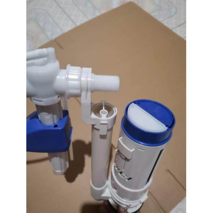 侧进水 马桶坐便器水箱配件後进水阀 上水注水阀止水阀 浮漂wd