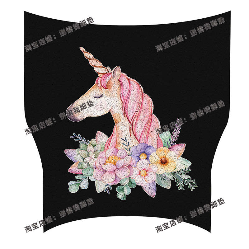 爱玛VAVA脚垫娃娃电动电瓶车TDT1217Z踏板垫防水脚踏垫丝圈防滑垫