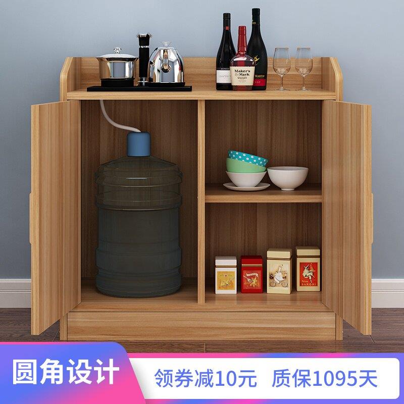 现代简约餐边柜多功能储物柜子带门北欧简易厨房经济型碗柜茶水柜