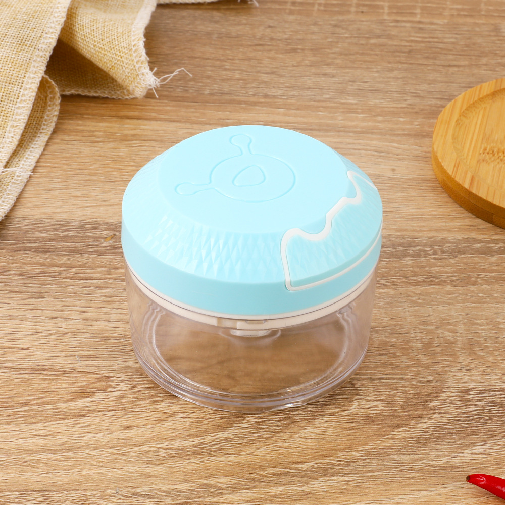 蒜蓉器压蒜搅碎家用蒜碎切蒜厨房拍蒜拉蒜蒜压塑料宏昊机手动碎蒜