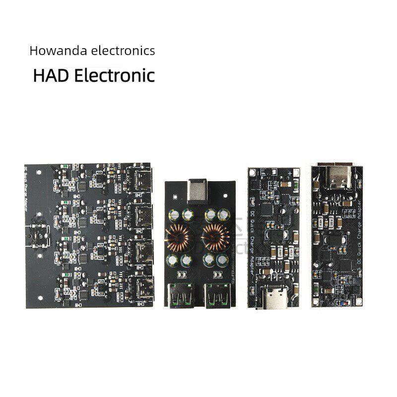 全协议手机快充充电器模块QC4.0pd3.0闪充SCP FCP SW3518快充主板