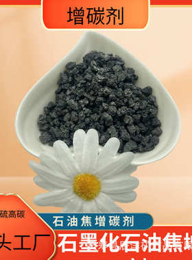 石墨增碳剂 1250目石油焦增碳剂 人造石墨 98碳低硫增碳剂