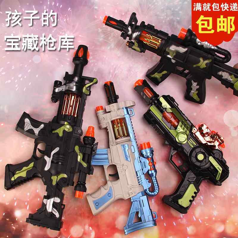 新款儿童电动玩具发光音乐震动锯子光头强卡通电锯仿真带震动电