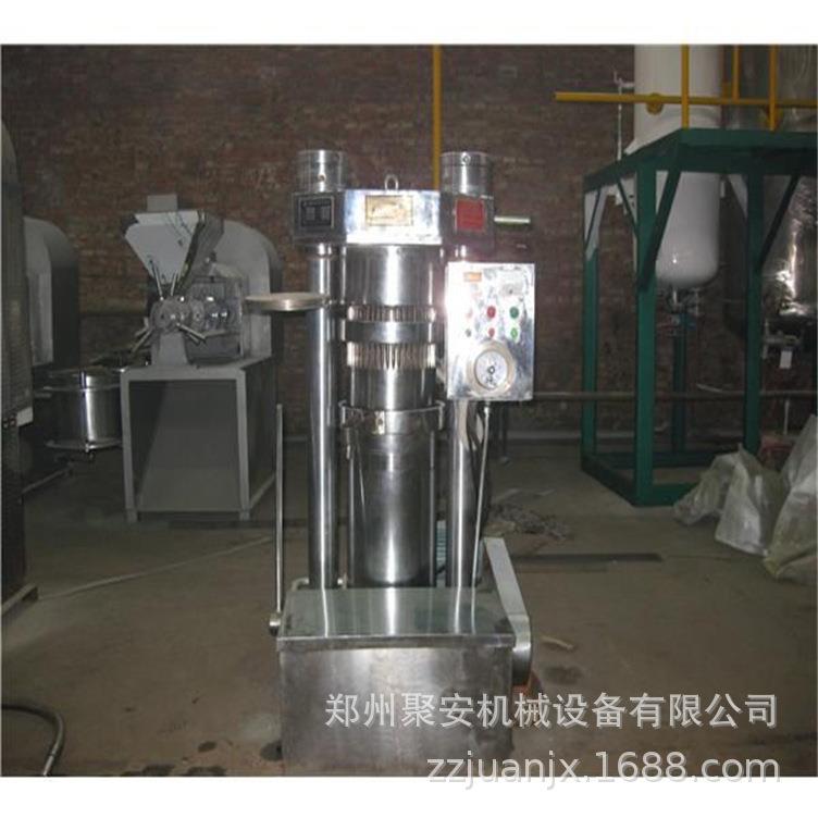 直销出油产量大芝麻榨油机 棉籽榨油机 食用油液压榨油滤油机