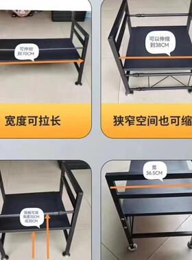 可伸缩加厚碳卧钢车HZZ008载冰箱置物架铺理载支架卡货车置物架收