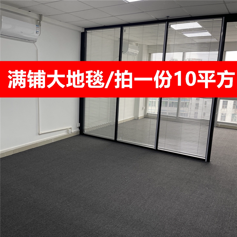 办公室地毯楼梯满铺全铺家用水泥地卧室客厅纯灰色整铺商用大面
