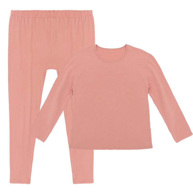 大码秋衣秋裤套装棉质保暖内衣女加肥加大胖200斤秋冬薄款