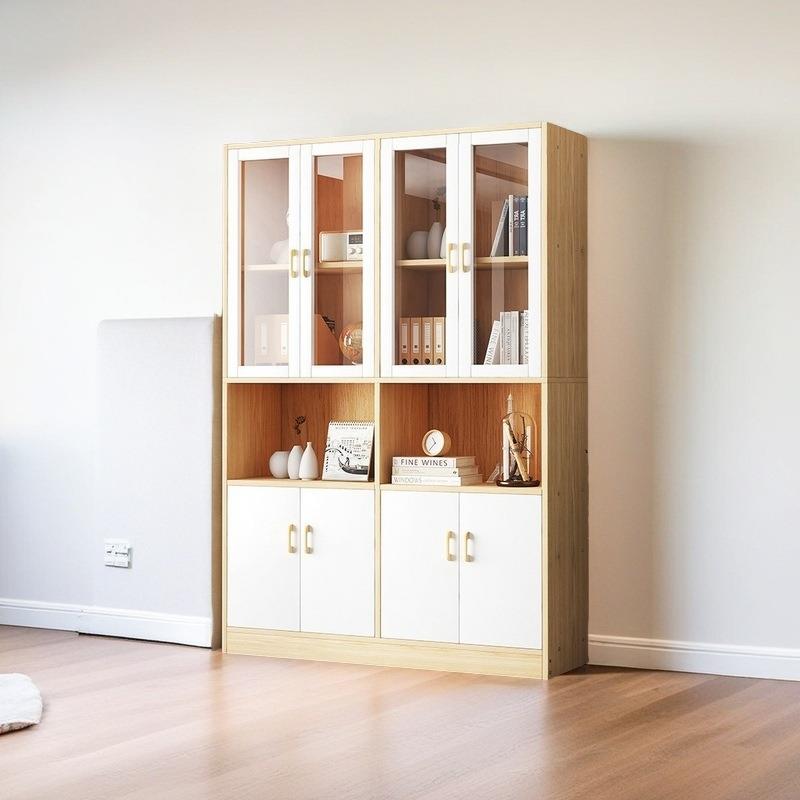 书架卧室自由分层置物架大容量学生走廊书柜旁边桌上组合墙边木质