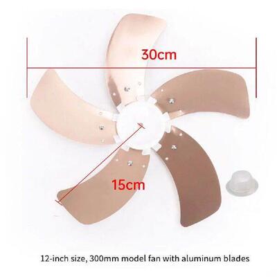 Five Blade Configuration for Improved Airflow and Quiet