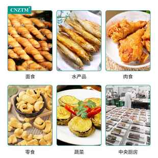 牛肉小肉炸机豆油皮酥软麻花鸡爪腐竹丸TSZD-60子网带式自油动油