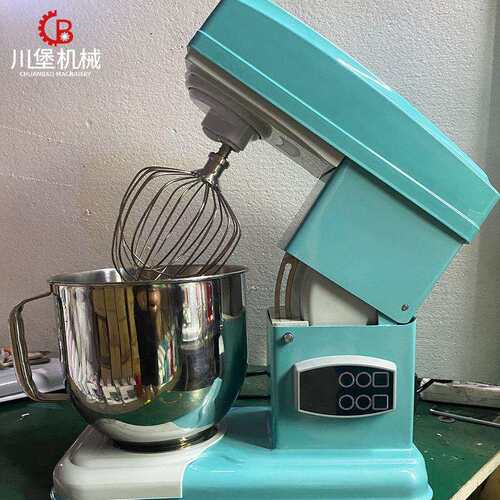 川堡静音低噪7L升商用鲜奶机台式奶油机家用打蛋机厨师奶盖打发机