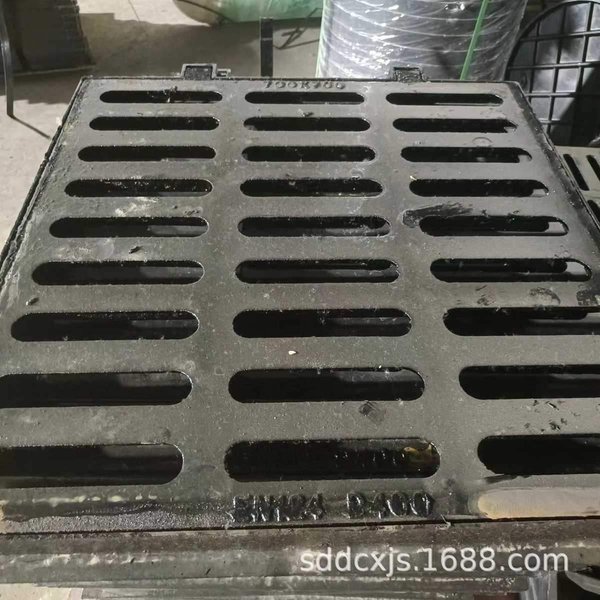 轻型球墨铸铁雨水篦子 下水道重型铸铁沟盖板 450*750铸铁篦子厂