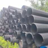 厂家直销 大口径聚乙烯管型号齐全 HDPE钢带螺旋增强波纹管平口式