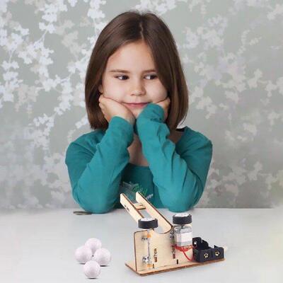DIY Science Experiment Model Kit Wooden Electric Ball