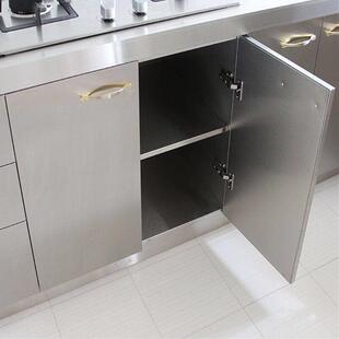 佐拉丽不锈钢台面定制订制厨房整体橱柜304灶台面定制现代家用