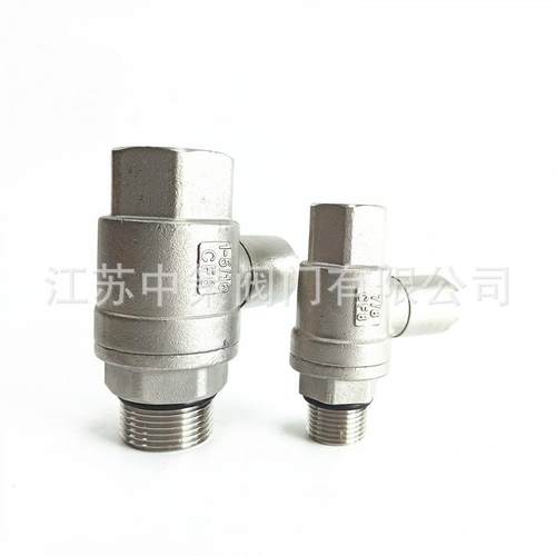 制专冷安全阀用球Q31F-63P不锈钢带保护罩内外66130丝/球阀7/8 1