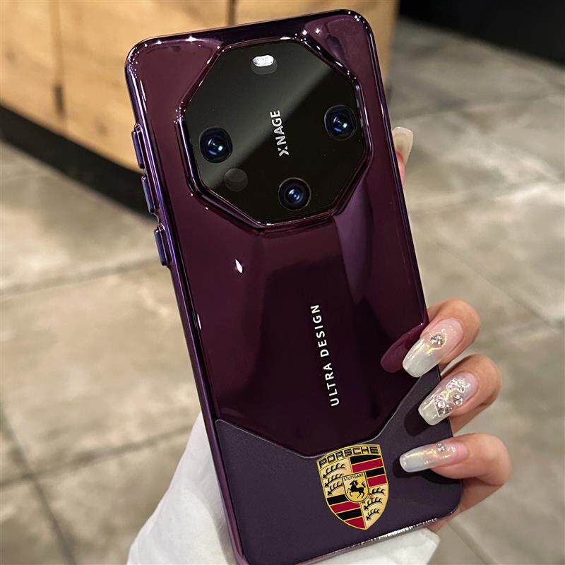 原装正品适用华为mate60RS非凡大师亮面手机壳钢琴烤漆新款mate60pro高端60pro+保护套男女防摔MATE40RS保时