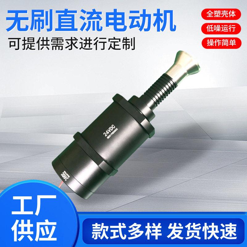 小型直流电动机 喷淋系统空心轴电动马达 转矩大旋转枪头无刷电机