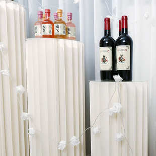 罗马台尚摆件引纸质布置折柱柱折叠生日派对婚庆路米特甜品圆柱