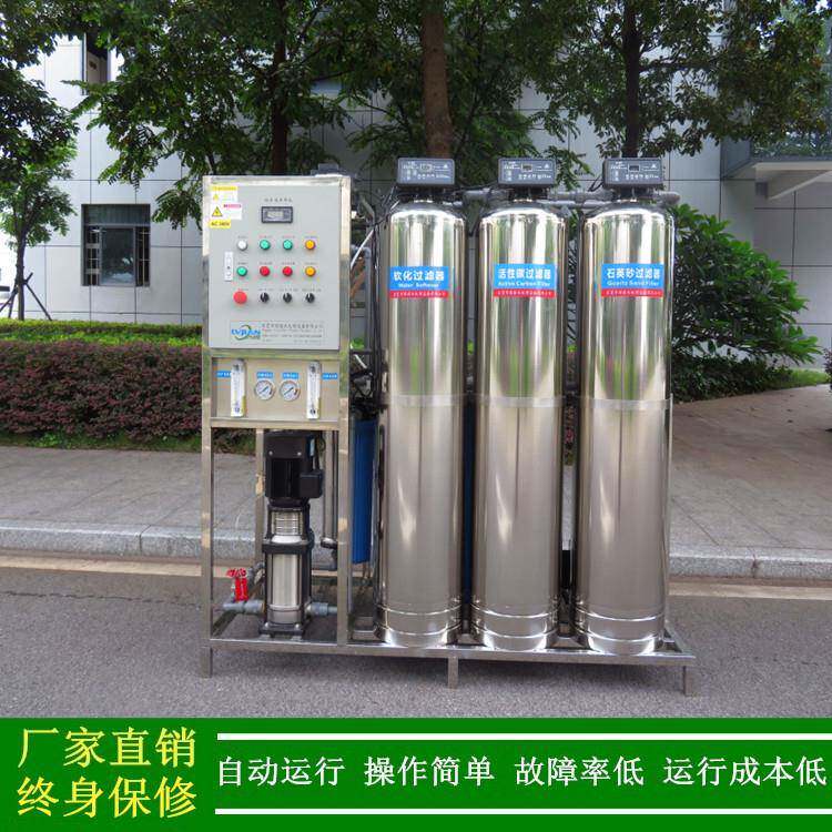 小型食品厂加工厂用纯净水设备反渗透全自动水处理净化器绿健供应
