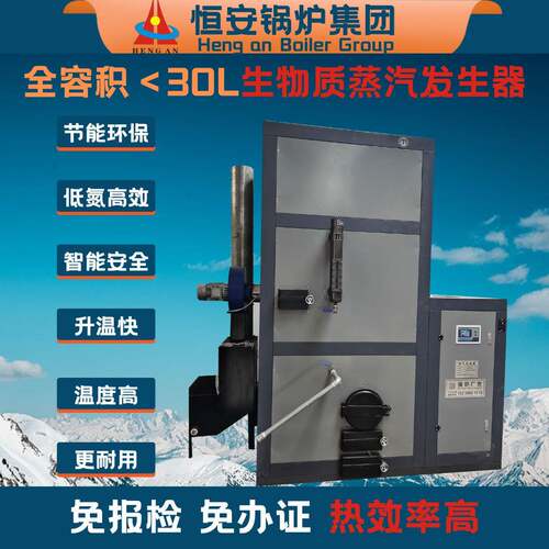 现货供应0.1吨0.2吨0.吨0.5吨0.7吨D级免报检生物质蒸汽锅炉厂家