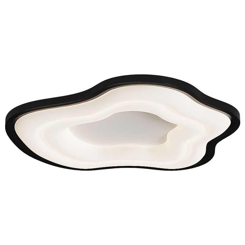 护眼云朵灯灯现代红奶油简约吸顶灯创意书房卧室餐厅房间个性风网