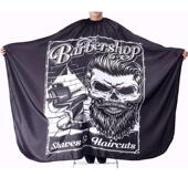 理剪美发围布发廊专用店个性 防水专业高档烫染抖音网红 潮不沾带袖