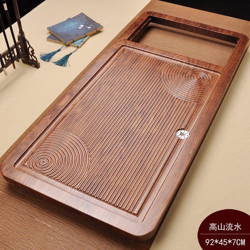 茶具套装家用大功夫茶盘小实木茶桌石茶海碟集成红木