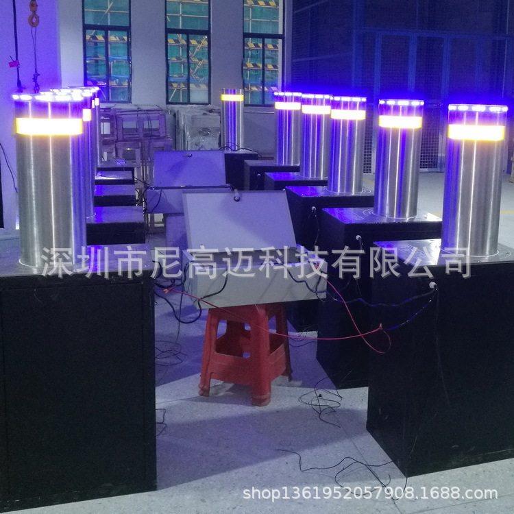 厂家现货供应智能电动液压升降柱番禺白云景区全自动伸缩防撞柱子