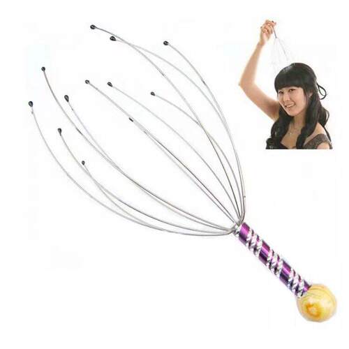 Octopus Hair Care Scalp Massager, 8-claw Manual Head Massage