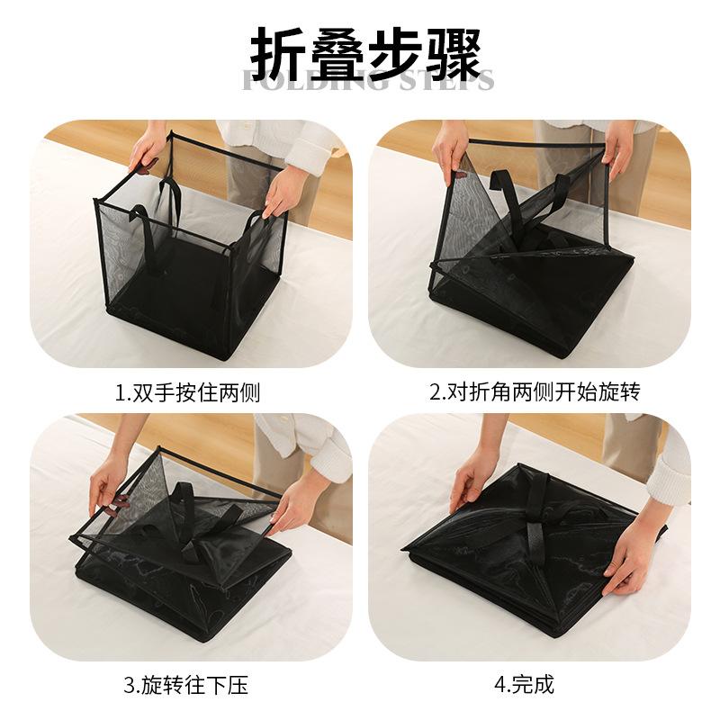 可折叠衣篮大号方形洗衣脏衣篮