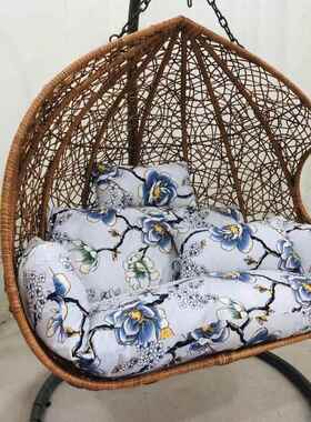 超厚实AL100850双人坐垫吊床换洗布套篮沙吊椅摇坐垫可型拆洗通用