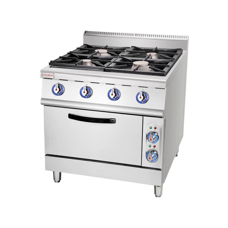 燃气煲仔炉连电焗炉酒店商用煲仔炉连柜座