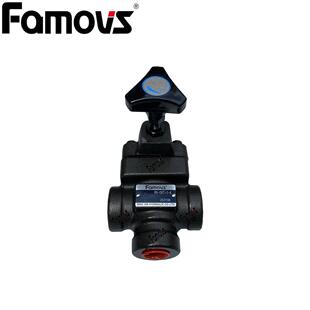 RV-04T-1台湾Famovs管式溢流阀调压阀安全阀PT1/2低压力7-70kg
