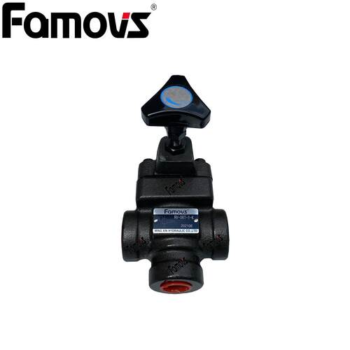 RV-04T-1台湾Famovs管式溢流阀调压阀安全阀PT1/2低压力7-70kg