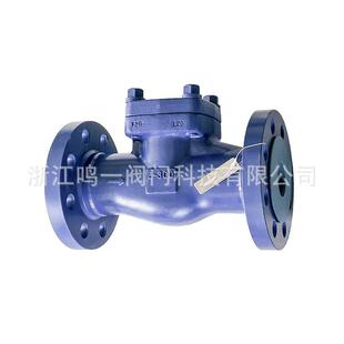 法兰止回阀DH44Y 高清洁禁脱油脱脂低温整体锻造不锈钢F316L旋启式