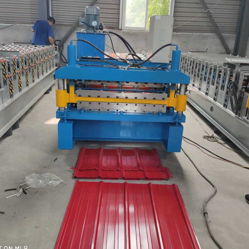 双层压瓦机  840-900双层压瓦机 压瓦机 彩钢活动板房机械压瓦机