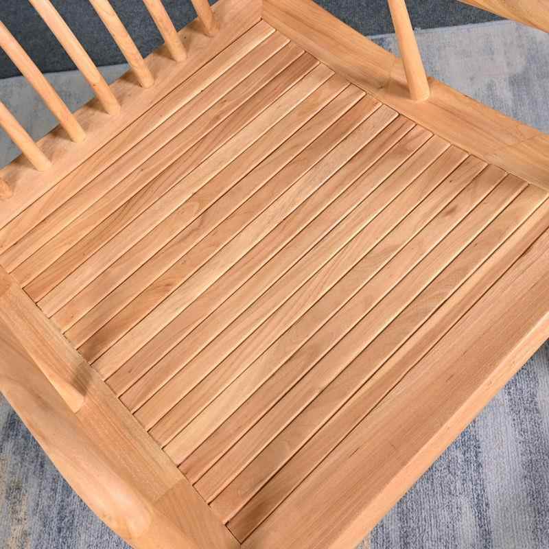 中式闲简老约实木摇椅人休LPI摇摇懒椅户外阳台午休榆木摇椅躺椅