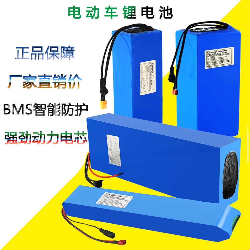 36V48V60V锂电池组大容量可充电动力电动滑板车自行车外卖通用20A