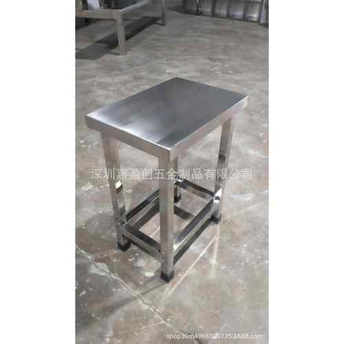 不锈钢凳子加高不锈钢方凳工厂操作凳实验室不锈钢凳子