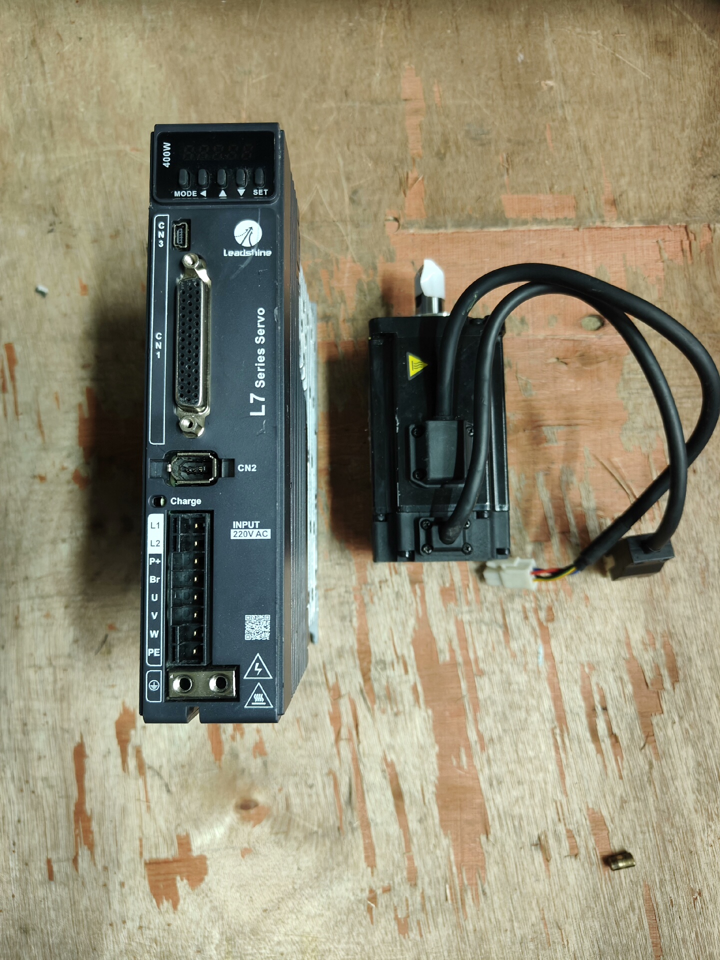 雷赛400w伺服，L7RS一400，电机：ACM6004L2