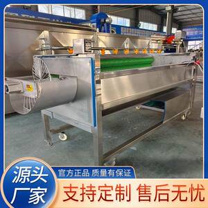 芋头海鲜毛辊清洗机去皮去泥设备马铃薯根茎类硬毛刷清洗机设备
