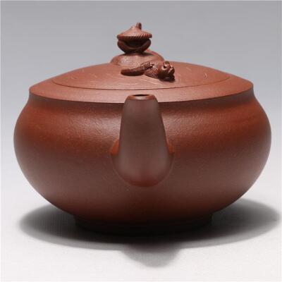 龙砂陶厂家销售宜兴紫砂茶壶泥牧牛童子壶250毫升茶具紫砂壶