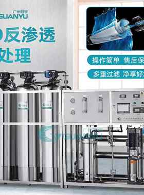 厂家出售按需定款化妆品生产机器设备反渗透纯水超纯水水处理设备