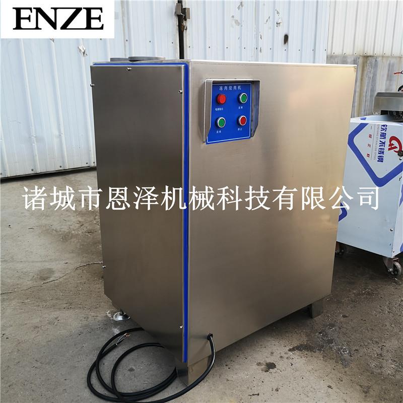 牛羊肉筋制品破碎绞肉一体机 大型冻肉绞肉机 多孔板绞肉机