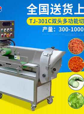 台乙切菜机TJ-301中央厨房多功能切菜设备全自动商用切菜机