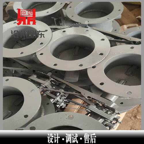 各种直径的手动电动气动圆形方形蝶阀304不锈钢铸铁等材质