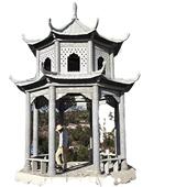 石亭花岗岩户外园小区村古公093.建六八子角长廊单双乡层