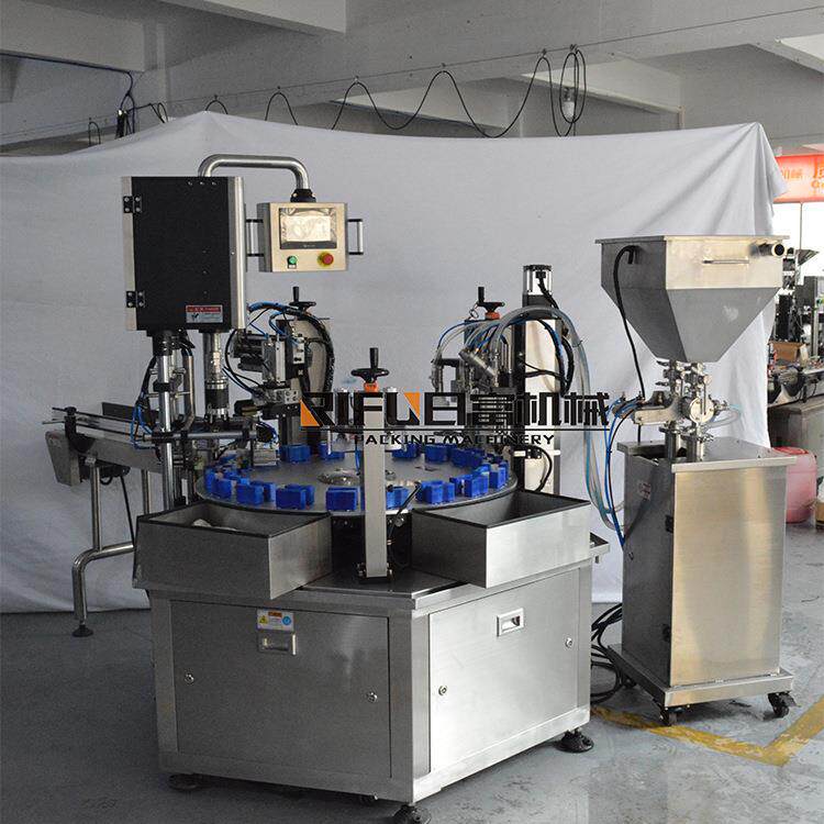 自动水乳灌装机卸妆油灌装线防晒霜灌装机擦脸霜灌装机